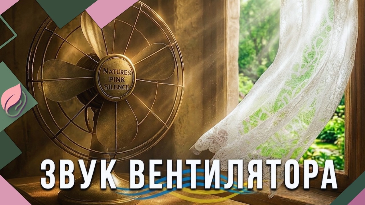Звук вентилятора | Білий шум 10 годин для сну, фокусування, релаксу