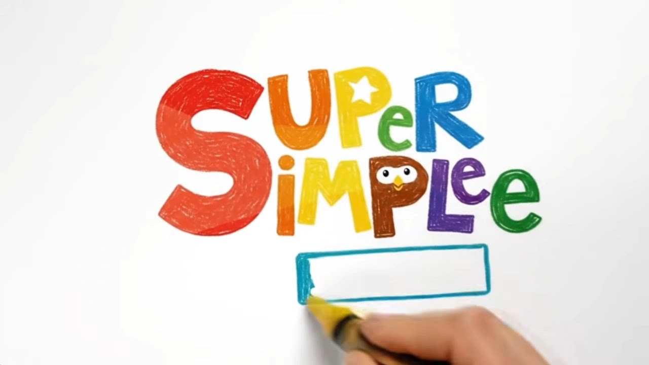 Super Simple Songs Color Writing New Intro Logo | Sponsored By: Klasky Csupo 2001 Effects