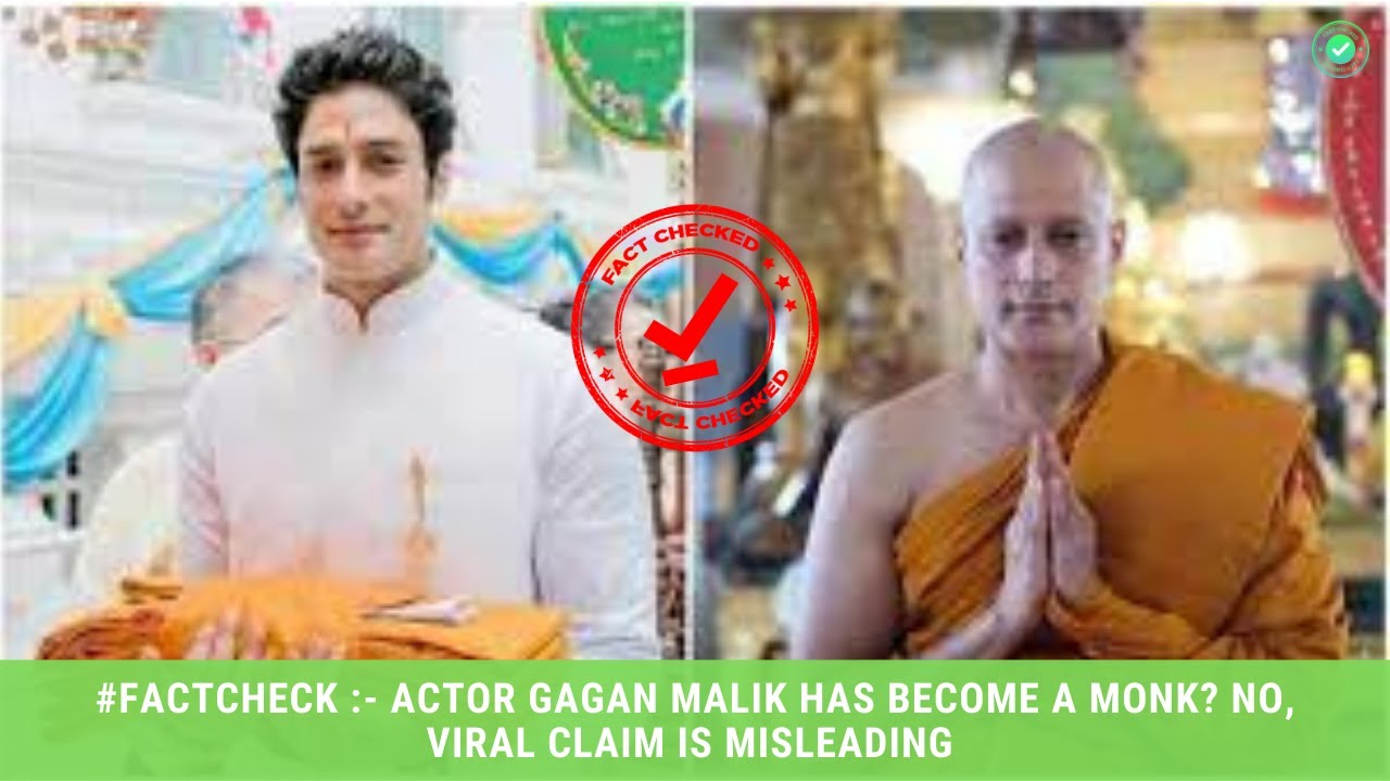 Did Actor Gagan Malik Embrace Monkhood? | Fact Shot | #Shorts