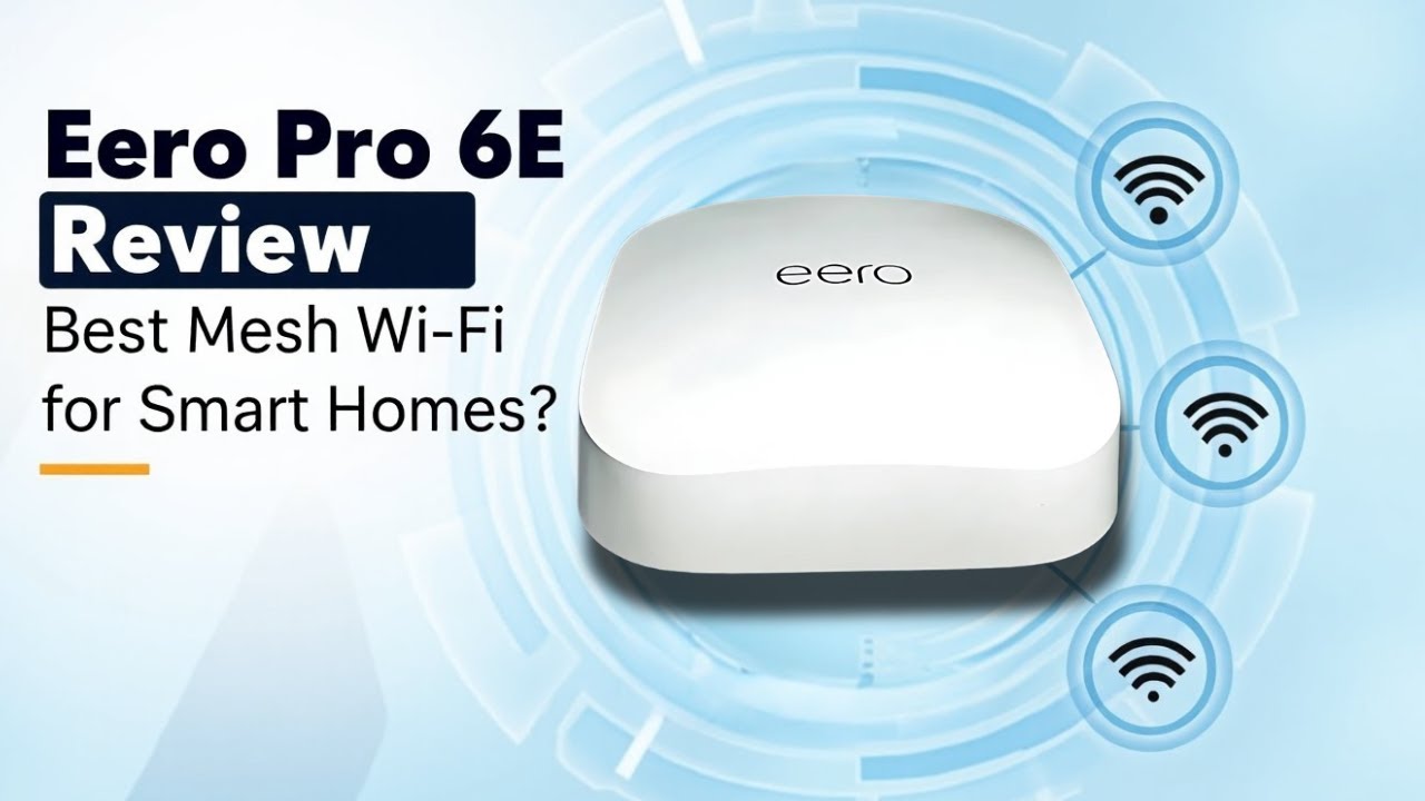 Обзор роутера Eero Pro 6E &mdash; лучший Mesh Wi-Fi для умных домов в 2025 году?