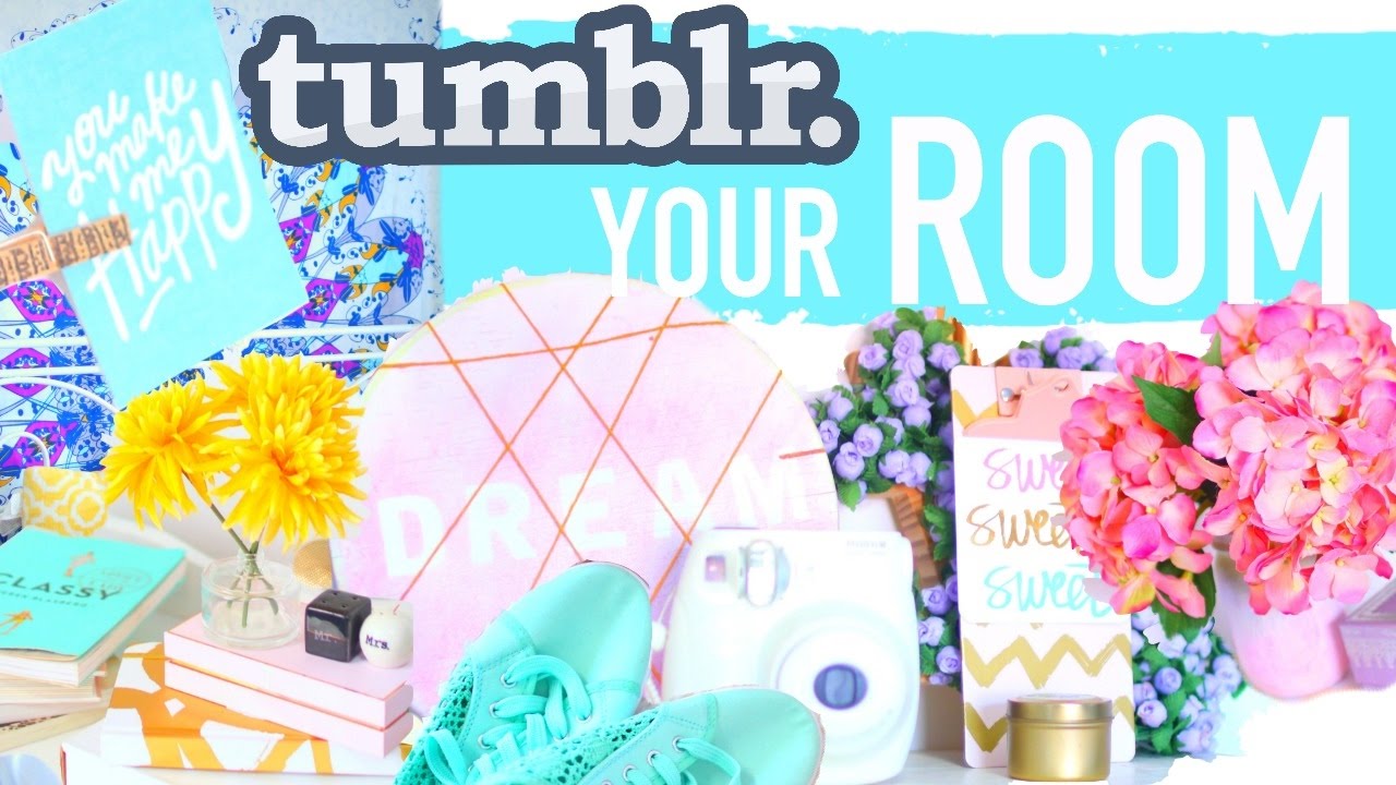 How to TUMBLR YOUR ROOM!!! | BRIGHT COLORFUL EASY IDEAS