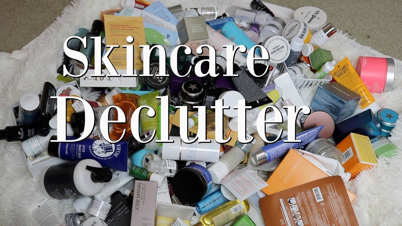 Huge Skincare Declutter!