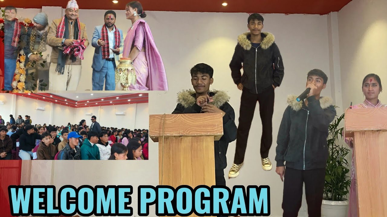 WELCOME PROGRAM  FULL VIDEO 🔥 😄 2082 🇳🇵 class 11 PART-1