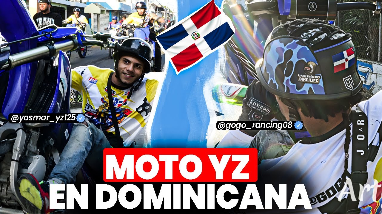 PASEO EN LA MOTO YZ125/mejor circuito de Santo Domingo/mini documental