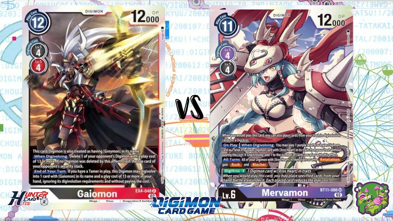 DIGIMON TCG: Local match Gaiomon (Red) vs Mervamon (Purple) | PIEDRA BRUJA