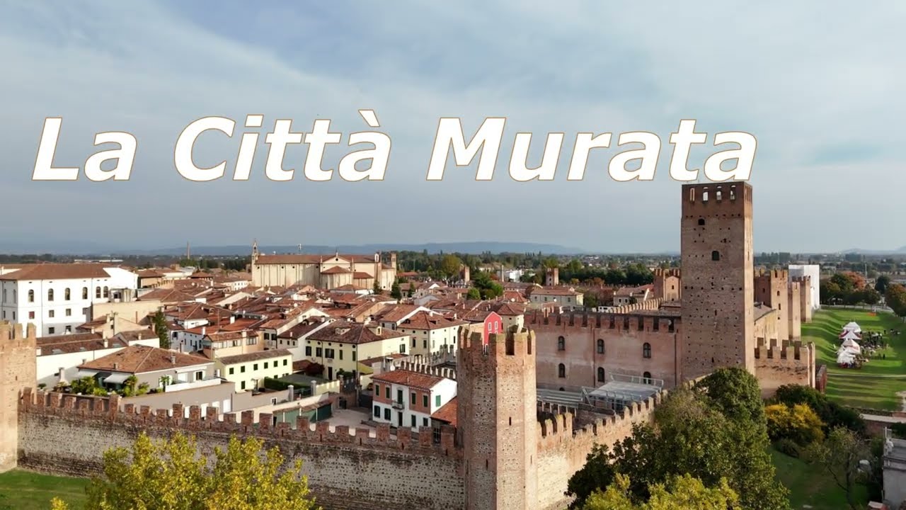 Montagnana la città murata 4K  #dronevideo