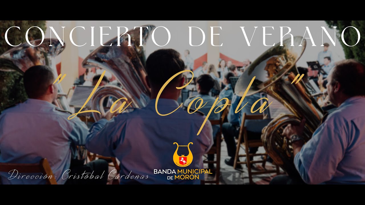 Concierto de verano Banda Municipal de Morón de la Frontera (1/2)