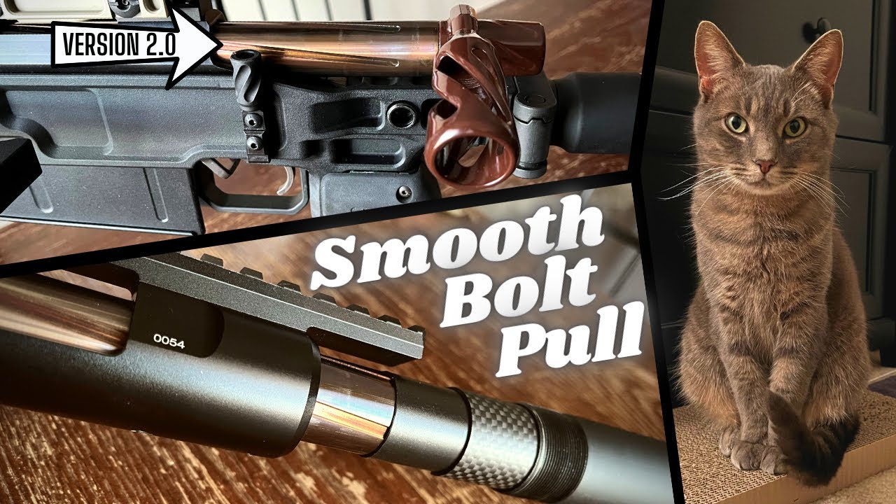 Модификация направляющей втулки цилиндра для вашего Vsr-10 | SMOOTH Bolt Pull DIY Guide 🍭🍫