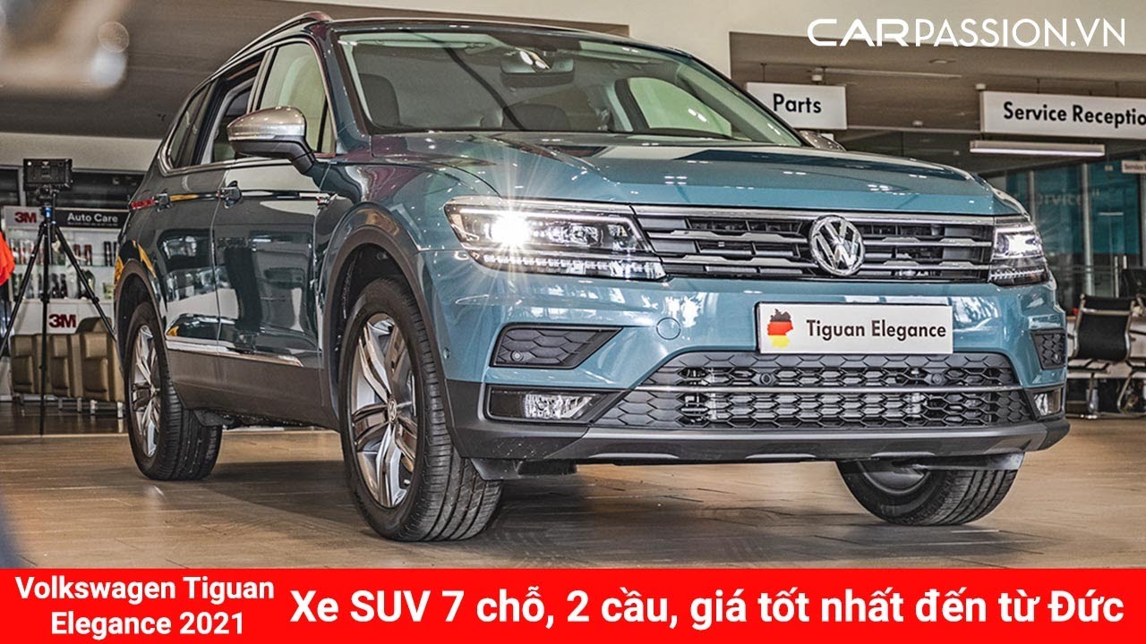Khám phá xe SUV bán chạy nhất Châu Âu - Volkswagen Tiguan Allspace 2021 có giá dưới 2 tỷ đồng