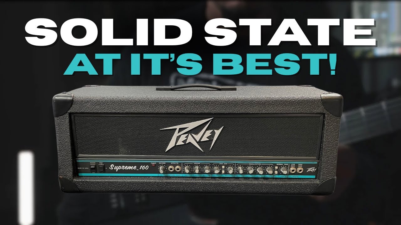 КУПИТЕ этот усилитель, пока не поздно! Peavey Supreme 160