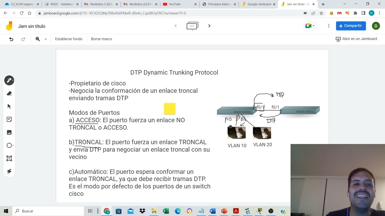 Configuración DTP