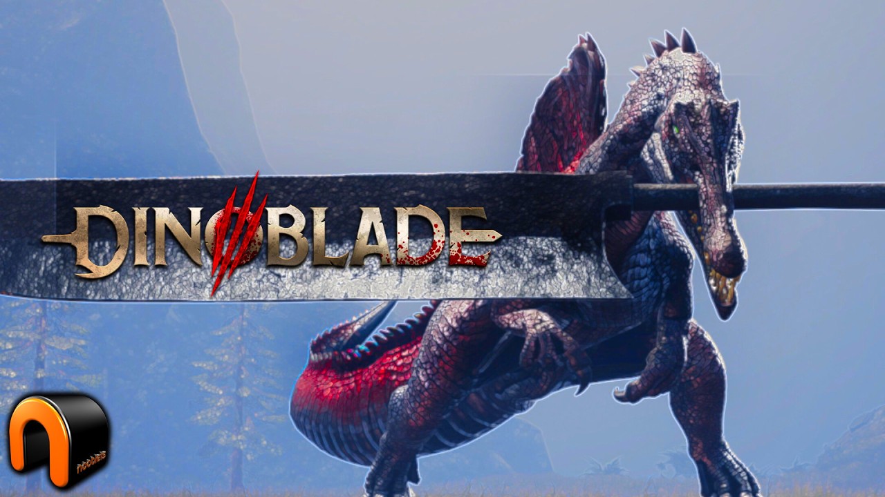 DINOBLADE Dinos Fighting With Big Swords!