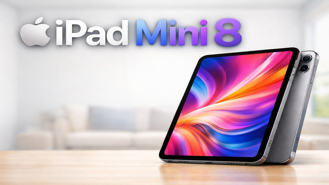 Утечки информации о дате выхода, OLED-дисплее и цене iPad Mini 8: лучший продукт 2026 года?