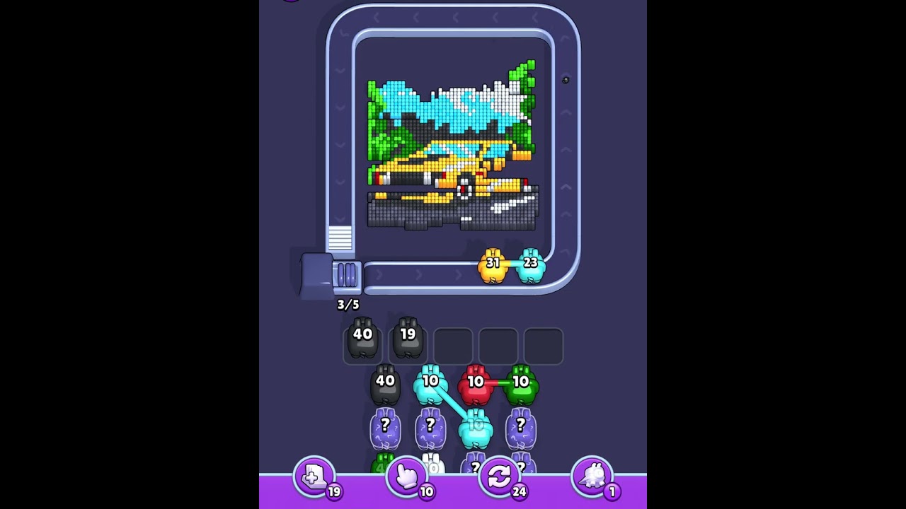 Pixel Flow level 1032 Hard