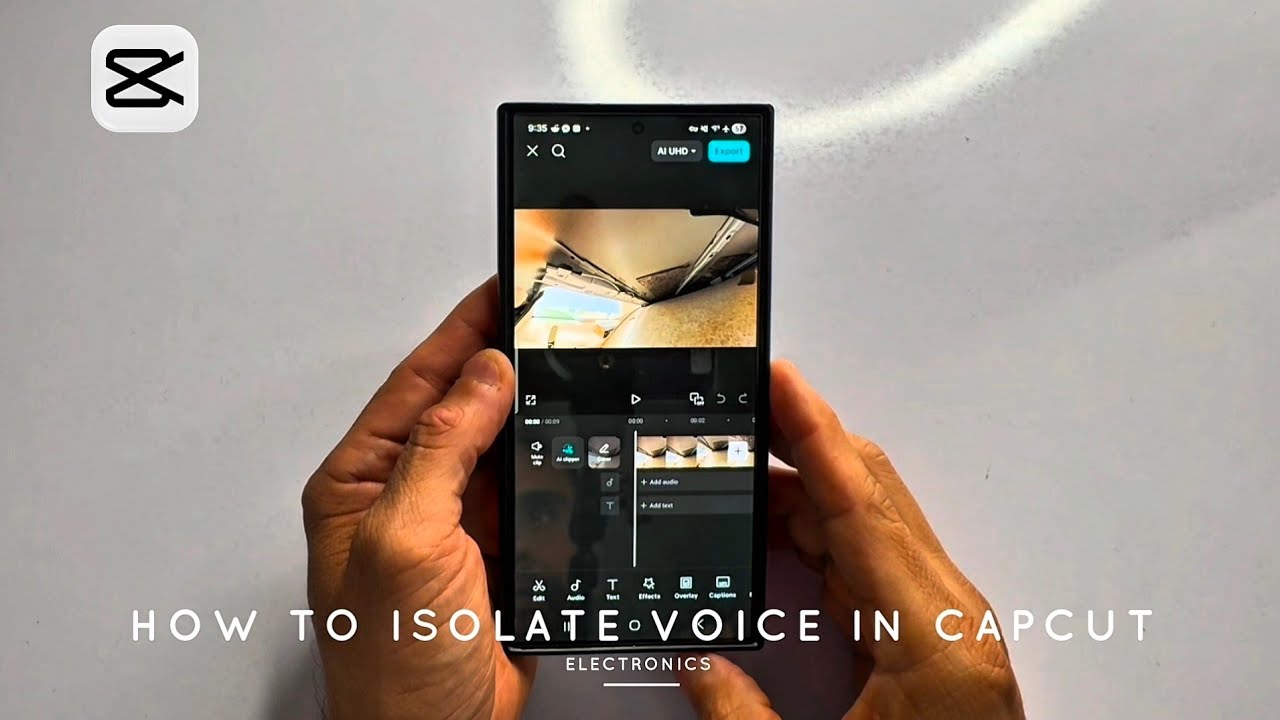 How to isolate voice and remove voice in Capcut
