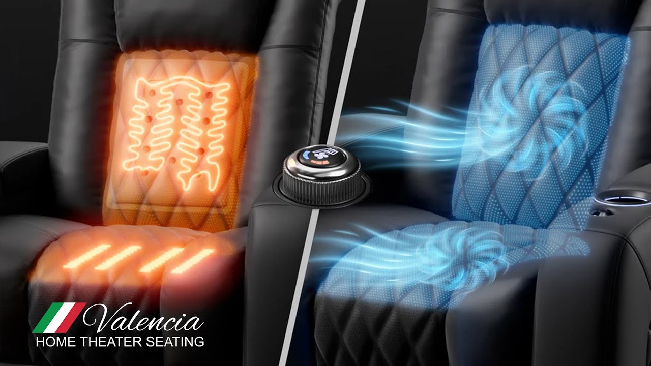 NEW Valencia Theater Seats have Heat & Cool at MWAVE 2024!