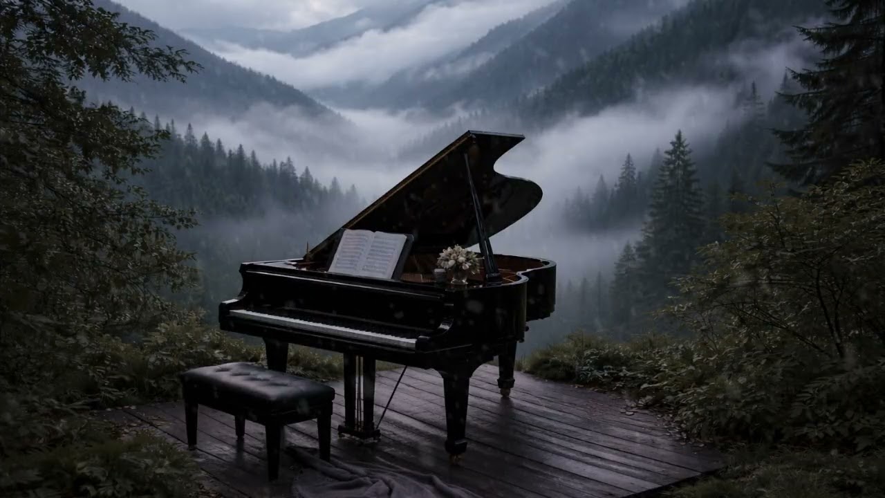 Gentle Piano - Relax the Mind, Sleep Deeply 🎹🌙
