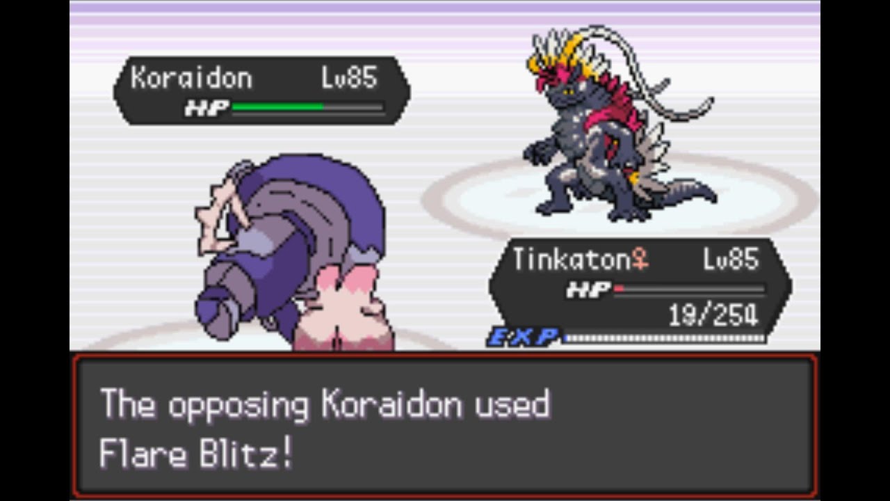 Pokemon Radical Red 4.1 Elite Four Champion Gary
