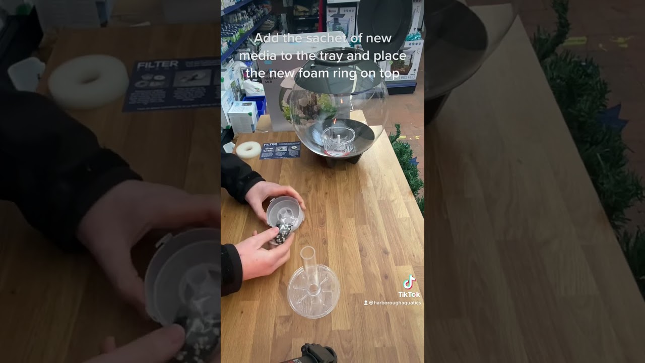 Refilling a Biorb Service Kit