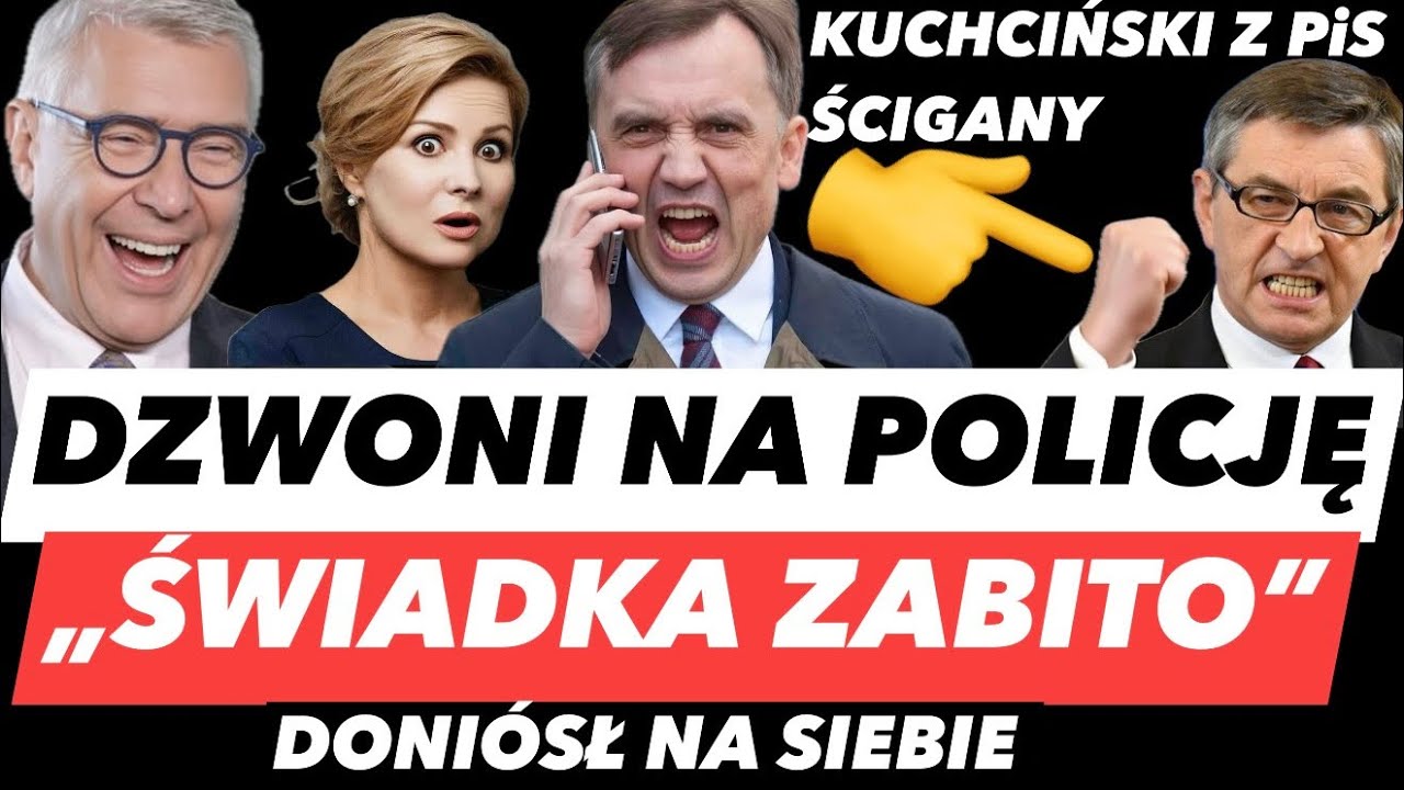 Ziobro DZWONI NA POLICJĘ&nbsp;z listu gończego❗️Giertych o zab&oacute;jstwie świadka | KORUPCJA w prokuraturze