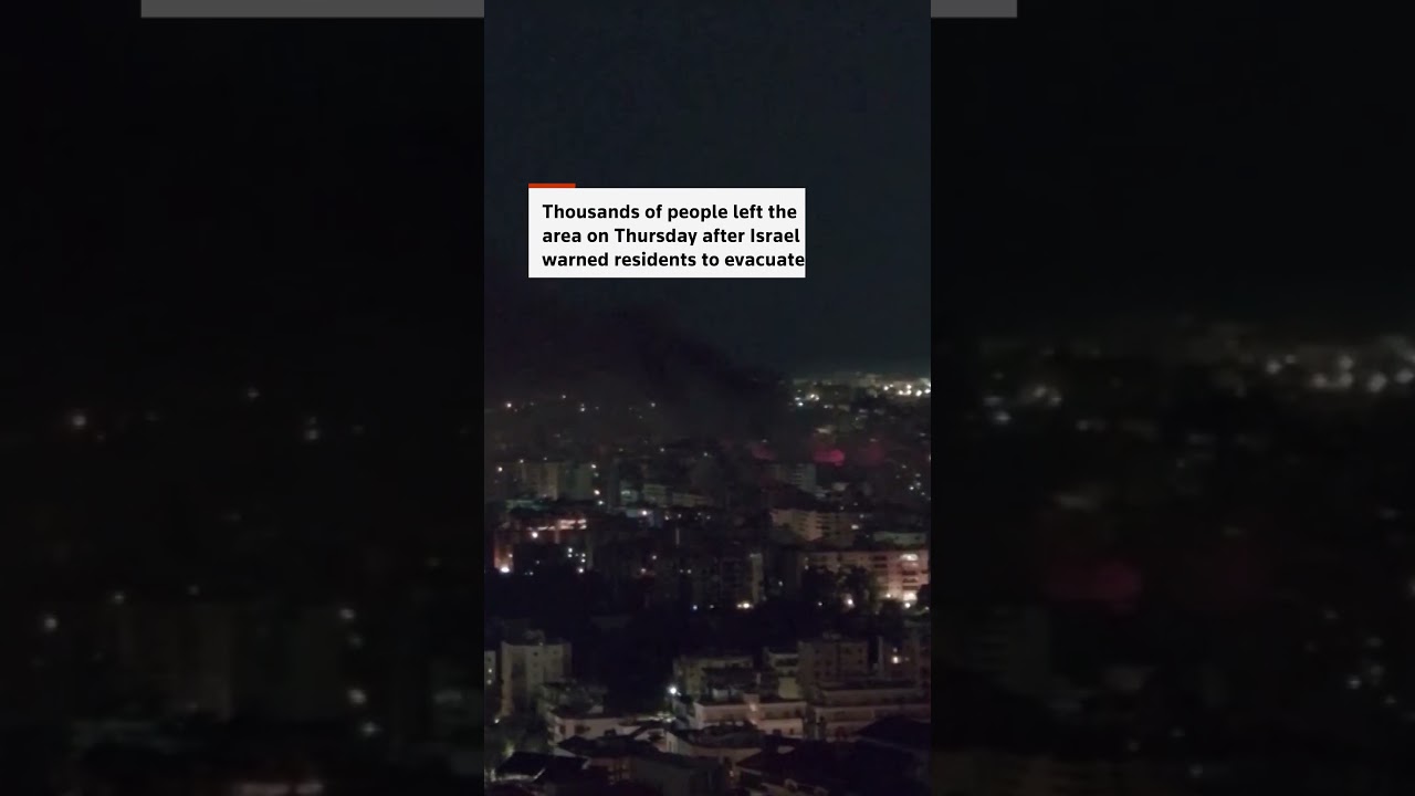 Explosions light up Beirut overnight