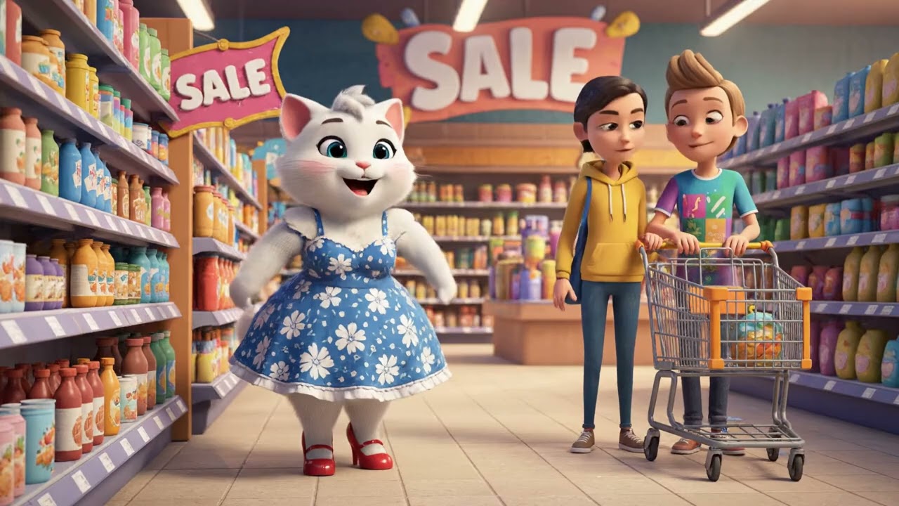 CAT MOM SHOPPING