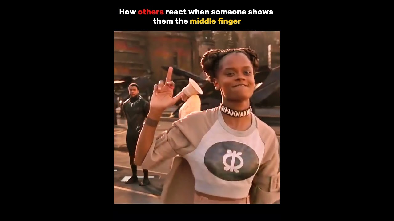How Others React When Someone Shows them middle finger Vs Homelander☠️| #marvel #shorts