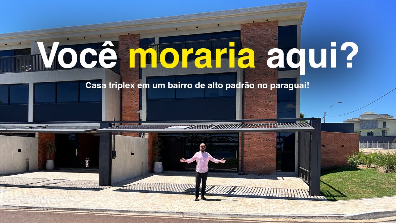 Bairro alto padrão e uma casa que não falta espaço!