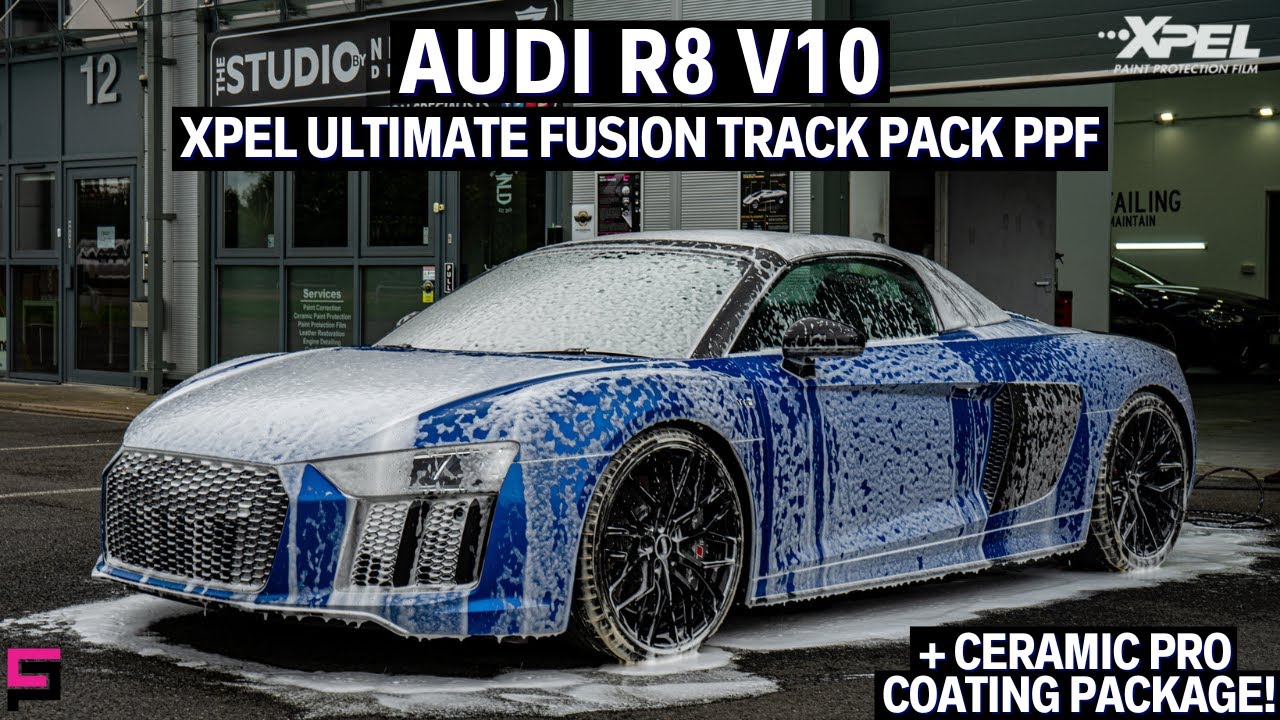 Audi R8 V10 with Xpel Paint Protection Film & Ceramic Pro coatings!