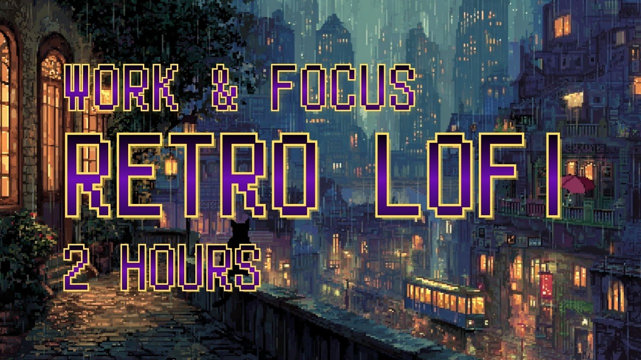 90's Retro Game BGM for Work — Midnight Save Point 46