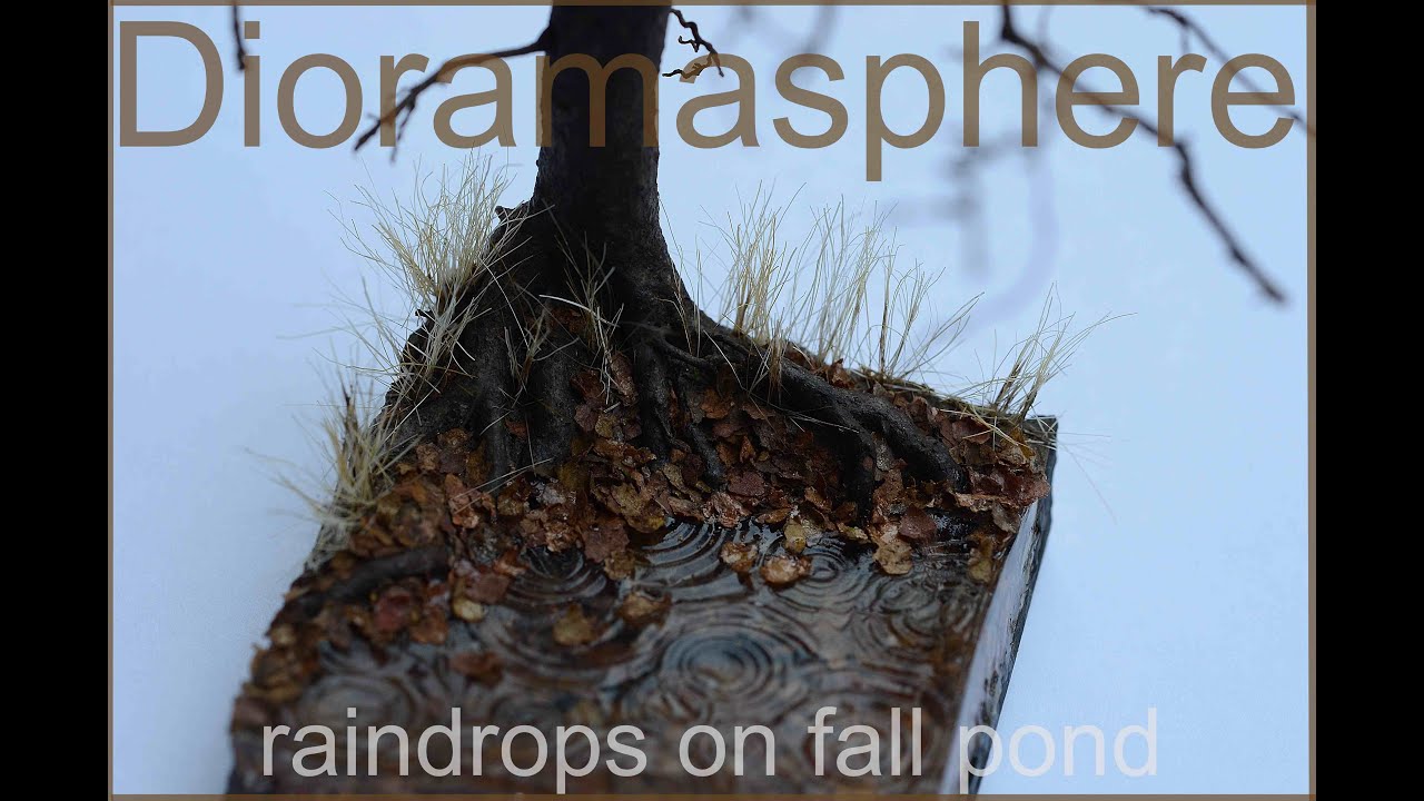 Fall Raindrops on Pond Part-1