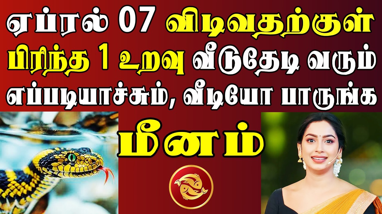 வரப்போகும் உறவின் பெயர் தெரிஞ்சா 10 நாளைக்கு தூங்க மாட்டீங்க | Meenam Rasi | மீனம் ராசி
