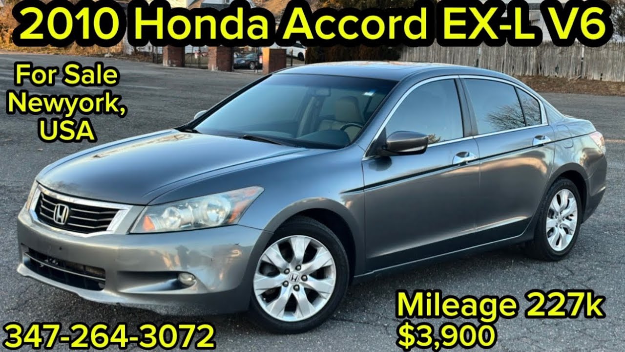 Обзор и продажа Honda Accord V6 2010 года | Пробег 227 000 миль | Цена 3900 долларов | Бруклин, Н...