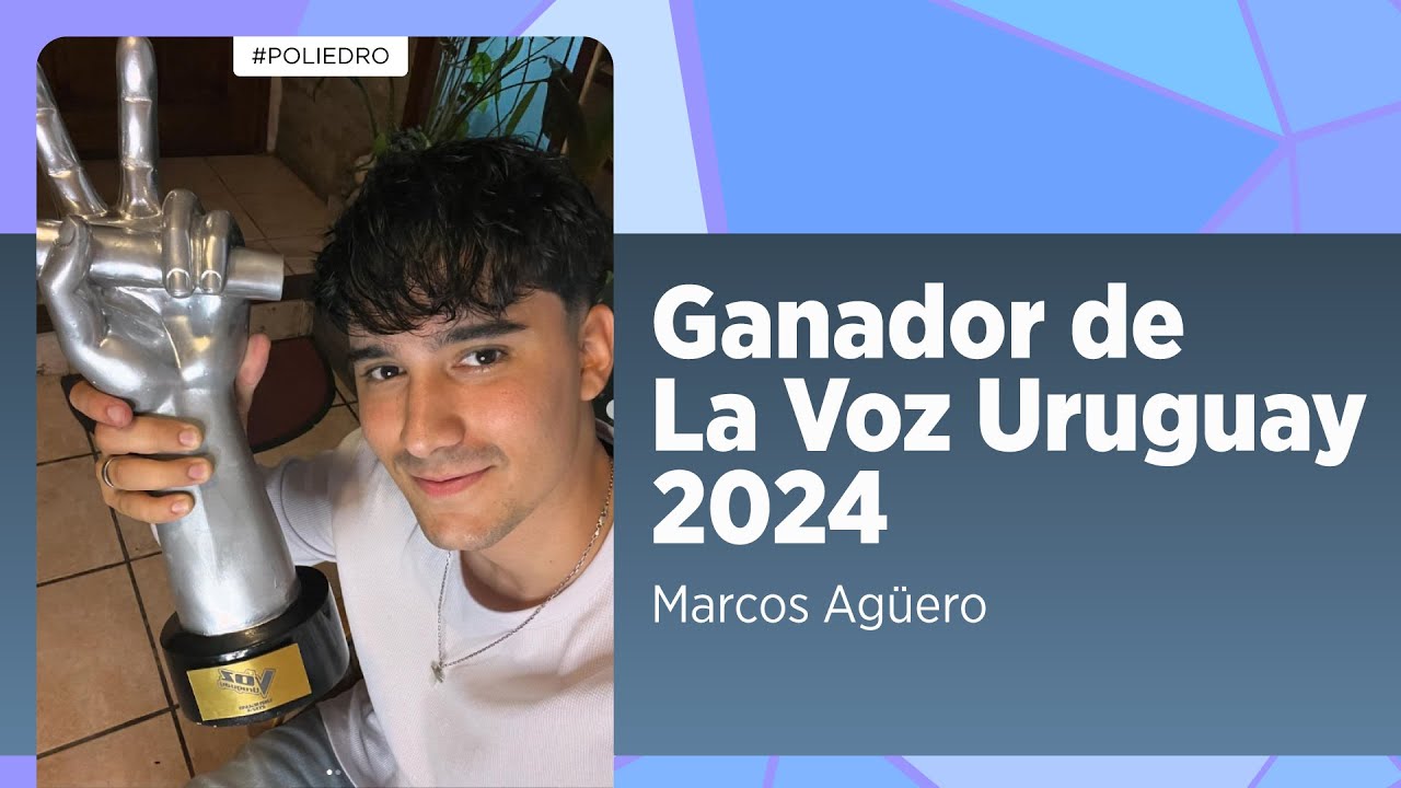 Un camino de fe y talento: Marcos Agüero, ganador de La Voz Uruguay