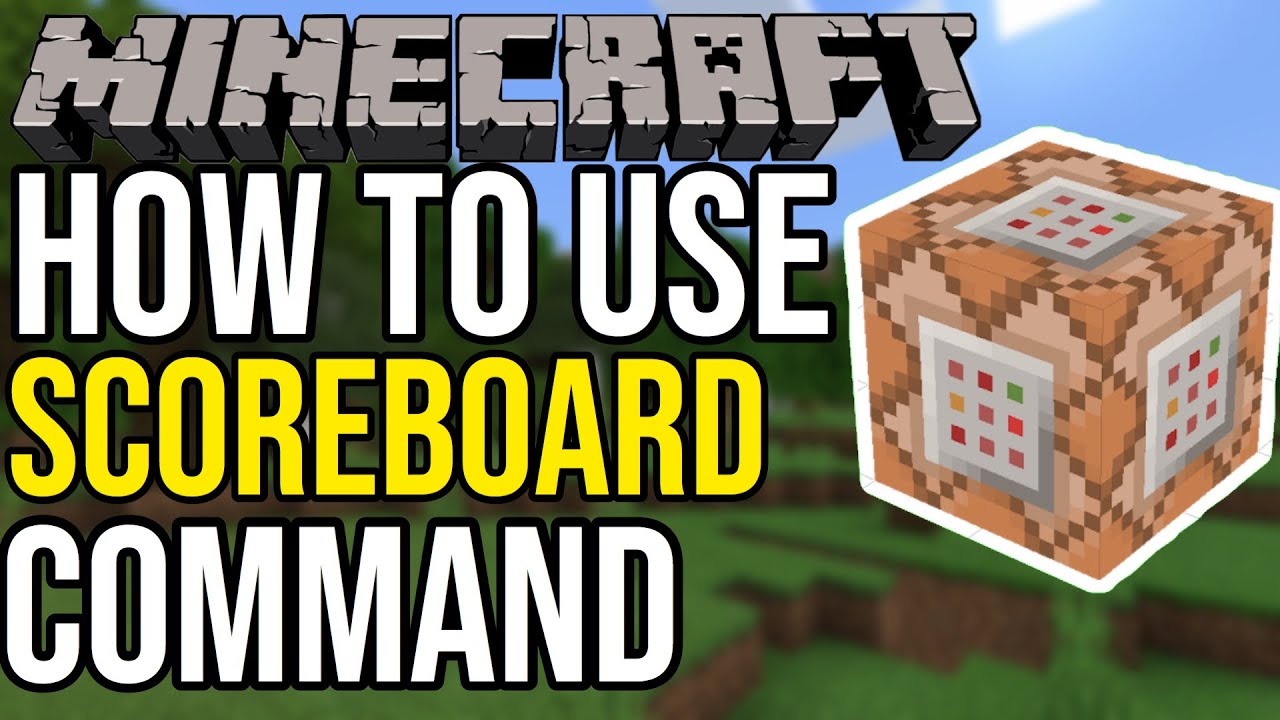 How To Use Scoreboard Command In Minecraft PE/Bedrock