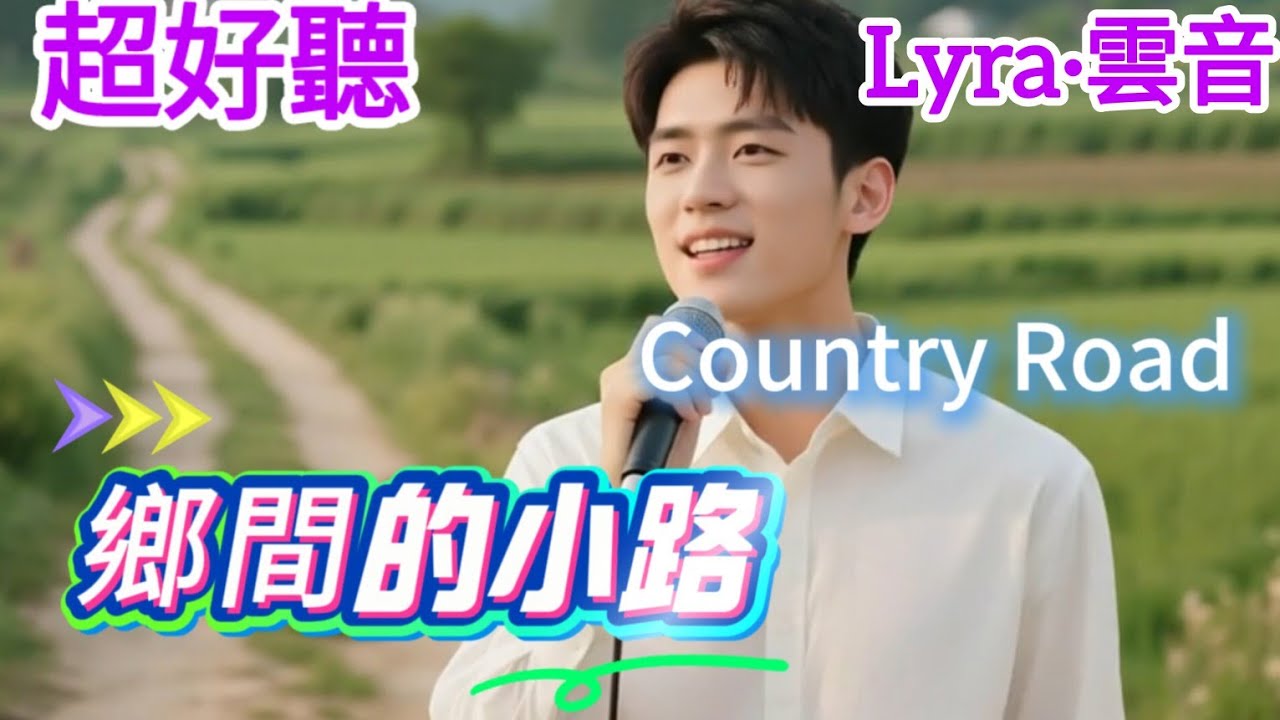Lyra·雲音 翻唱 超好聽 |《鄉間的小路》 | 原唱:葉佳修 | 走在鄉間的小路上，暮歸的老牛是我同伴 | Beautiful | 