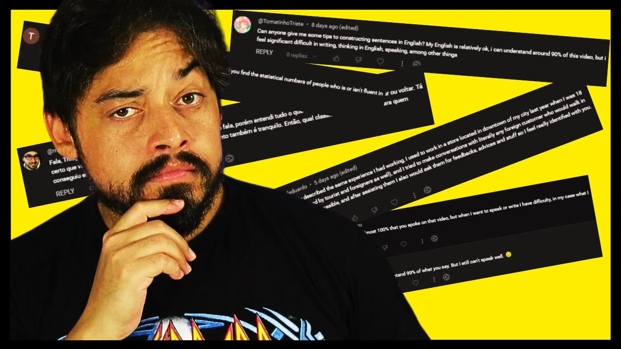 I UNDERSTAND 100% OF WHAT YOU SPEAK IN ENGLISH! (Replying to Comments)