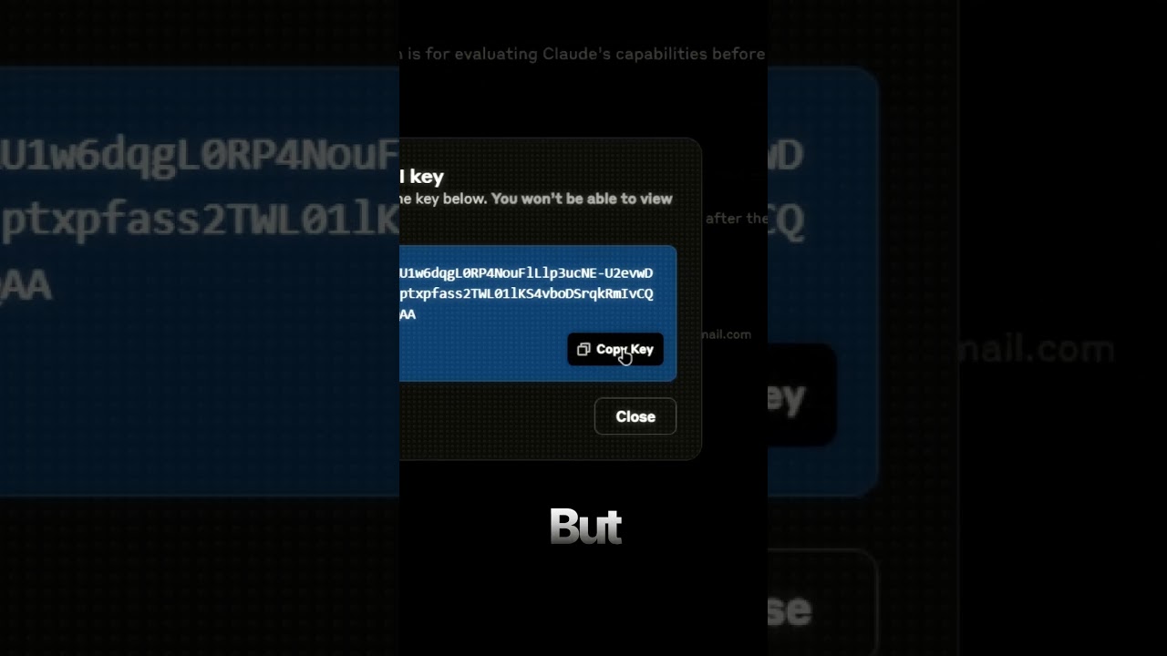 🚀 How to Get Claude API Key in 60 Seconds !! 🔥
