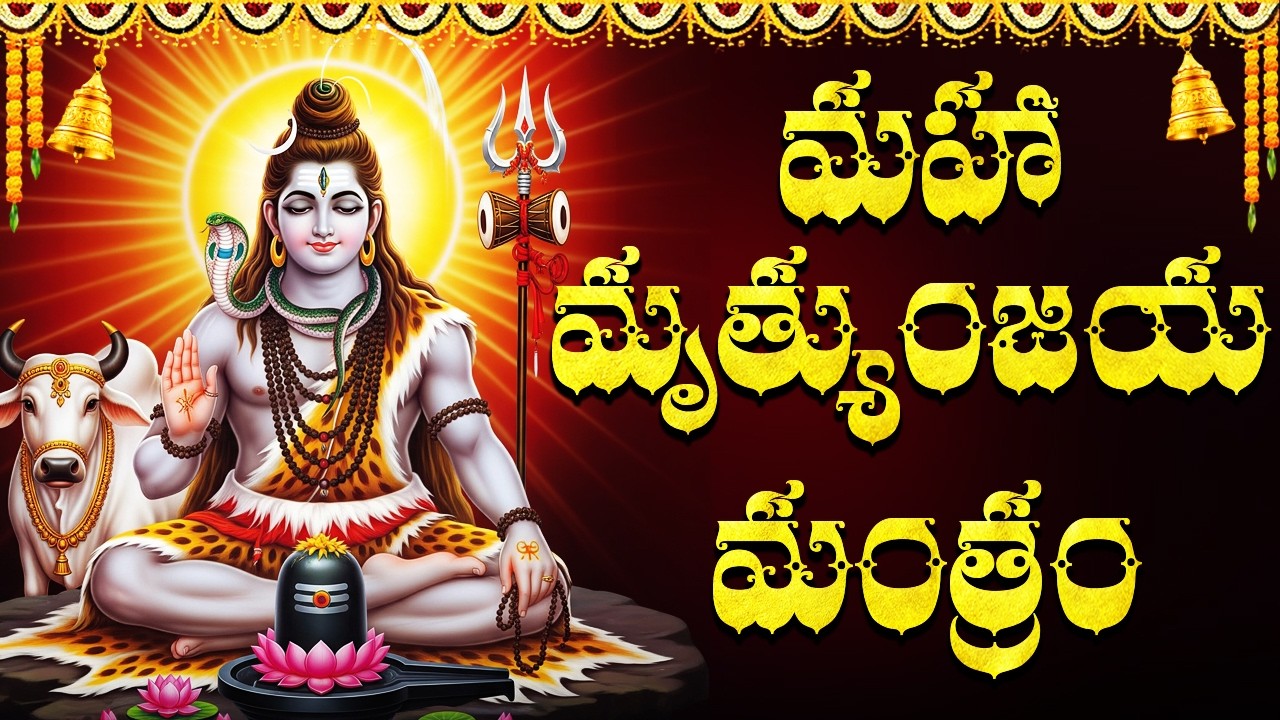 మహా మృత్యుంజయ మంత్రం వింటే భయం, అడ్డంకులు, కష్టాలు పోతాయి | Maha Mruthyunjaya Manthram Telugu