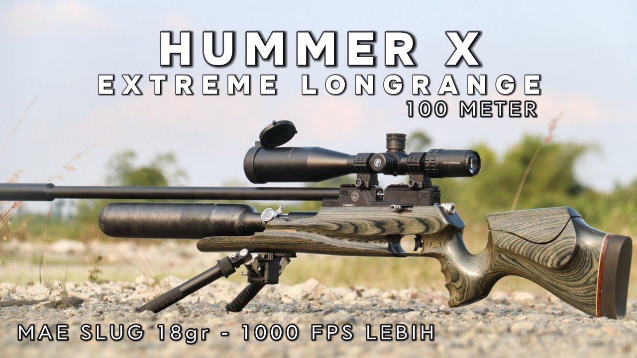 HUMMER X LAMINATED with ALPHA BARREL RUSIA 69cm | MAE SLUG 18gr POWER SADIS