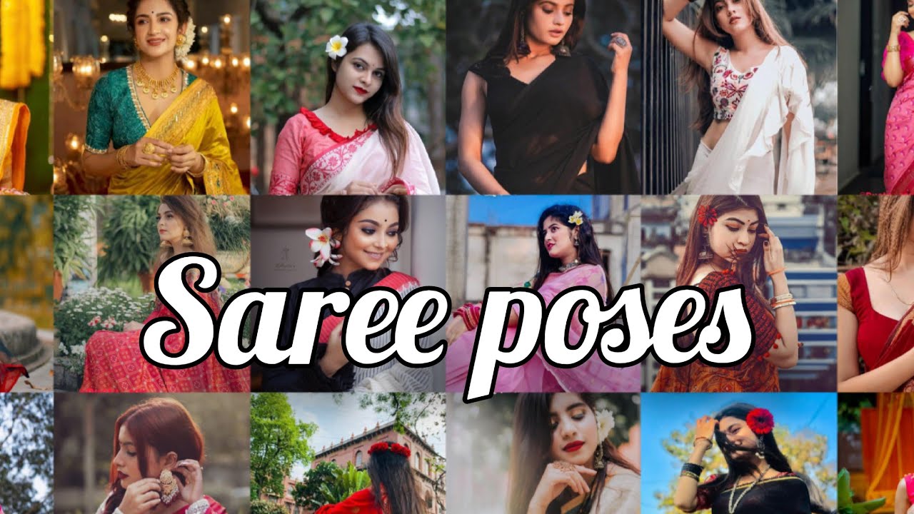 Saree Poses 🌼❤️🥰