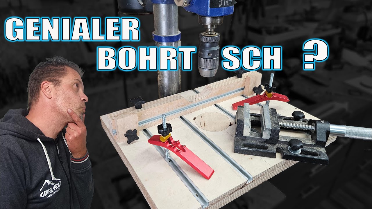 DIY Bohrtisch mit Anschlag: Top Oder Flop? So Baust du einen ultimativen Ständerbohrmaschinen Tisch
