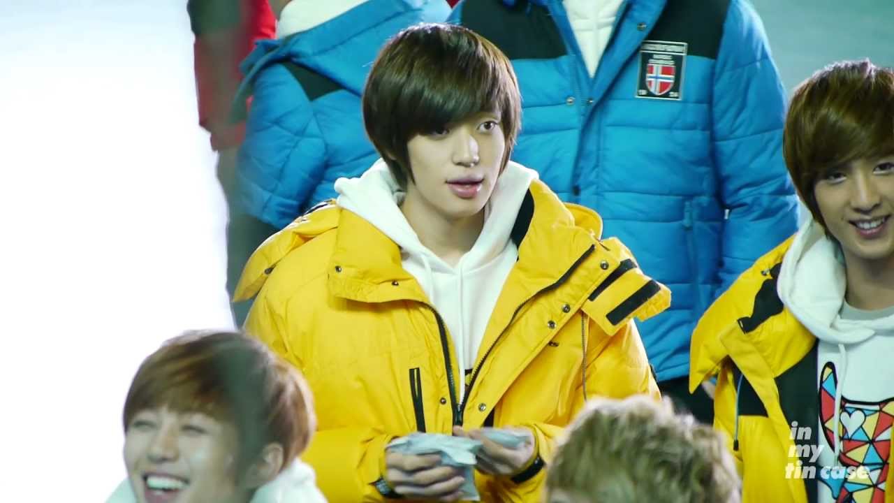 121202 틴탑 니엘(NIEL) 출발 드림팀 녹화 4