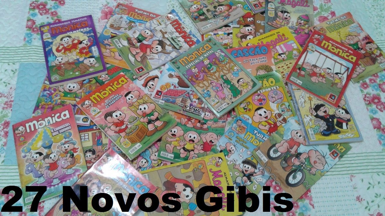 +27 Novos Gibis Antigos da Turma da Mônica (Na Coleção)