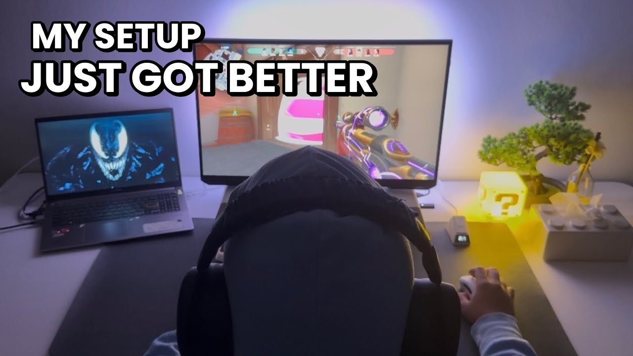 Gaming Vlog | RGB Screen Sync Setup + Mouse Unboxing & Gaming 🎮✨