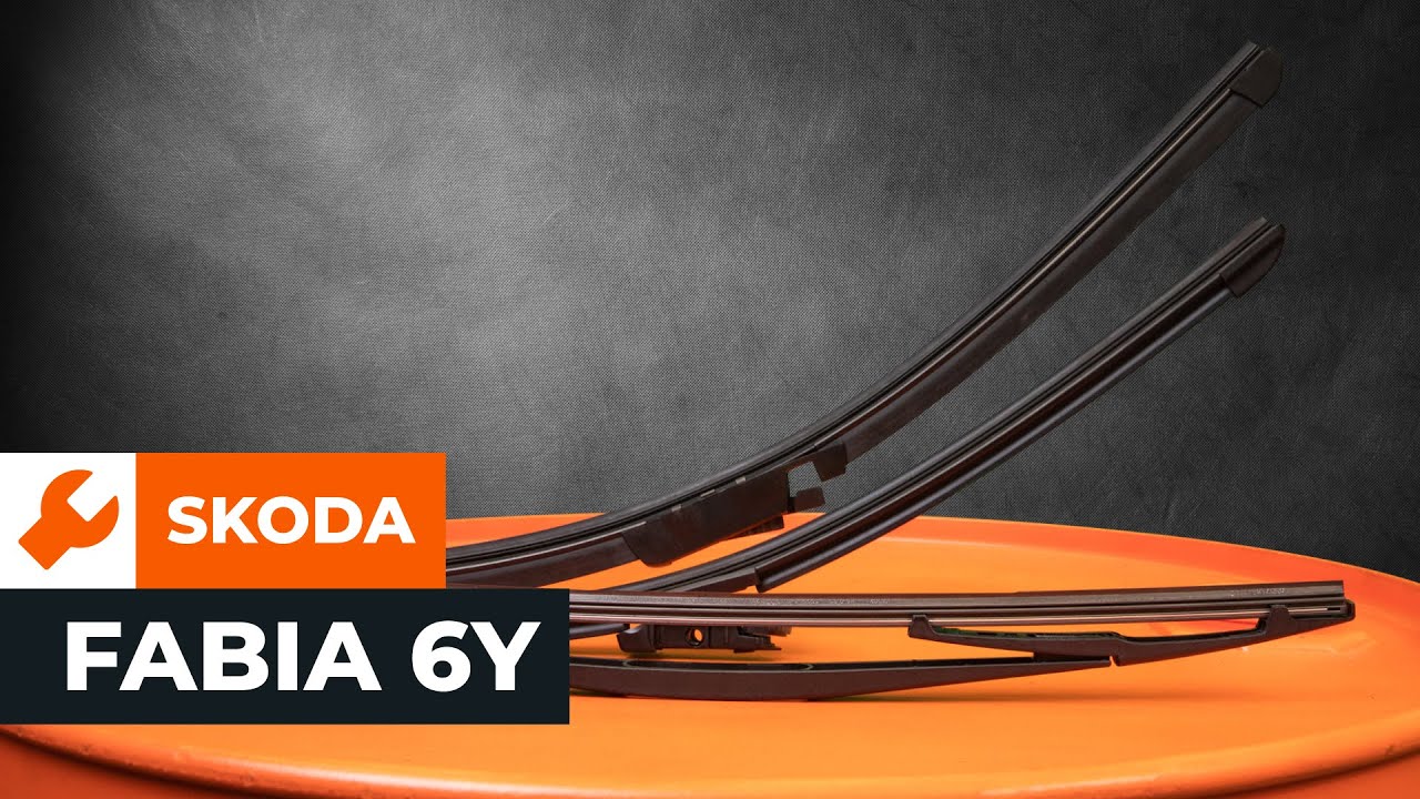 Wymiana przednie wycieraczki SKODA FABIA 6Y TUTORIAL | AUTODOC