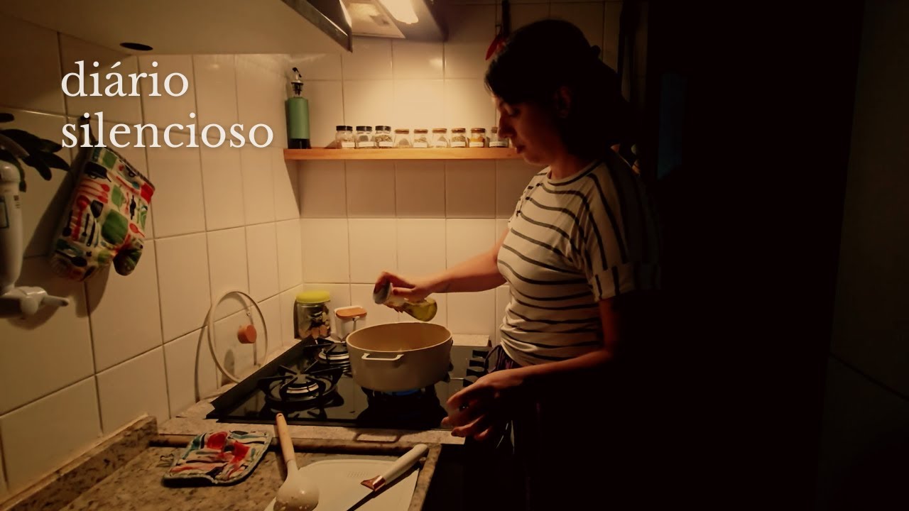reorganizei minha cozinha para cuidar de mim | diário silencioso