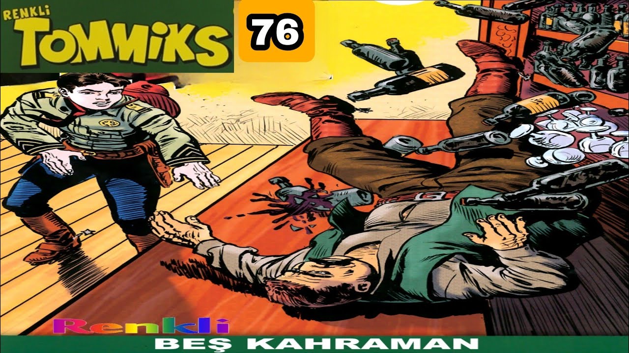 TOMMİKS 76 Beş Kahraman