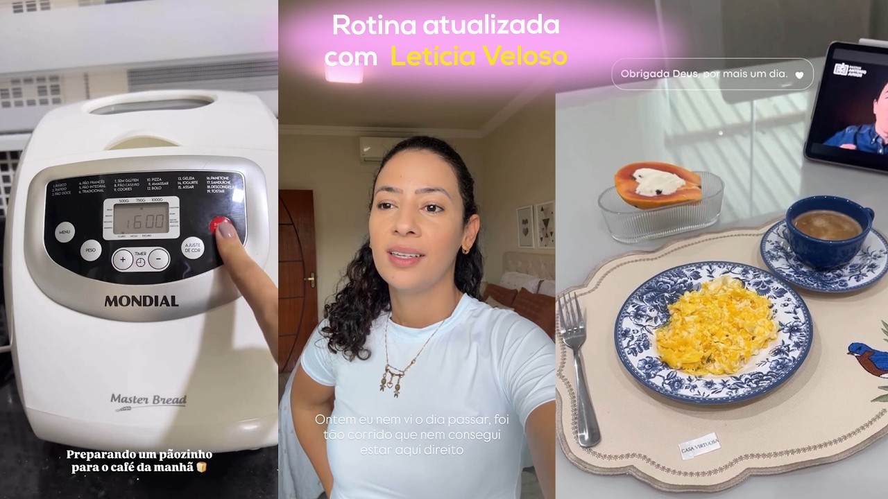 Letícia Velos | Rotina atualizada da semana direto dos stories.
