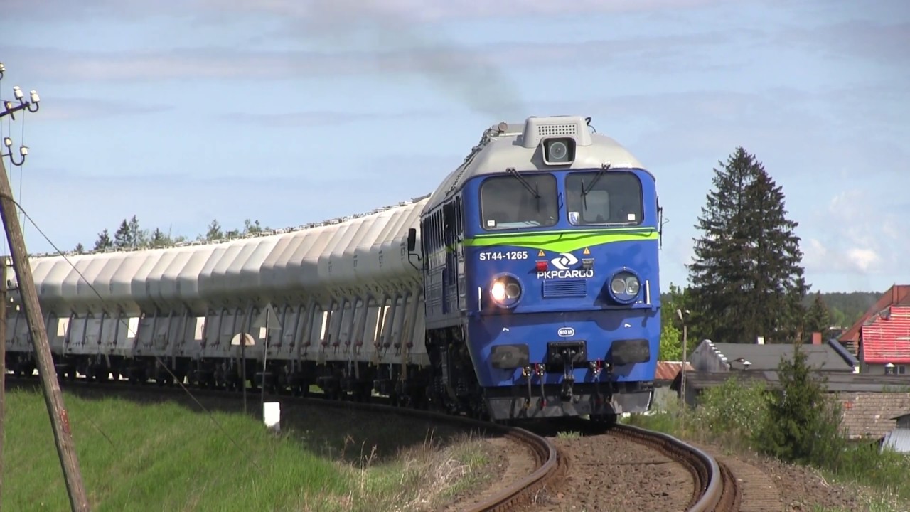 Wskrzeszenie. Pierwszy dzień służby i pierwszy kurs lokomotywy ST44-1265 (dawny ST44-1083) !RARYTAS!